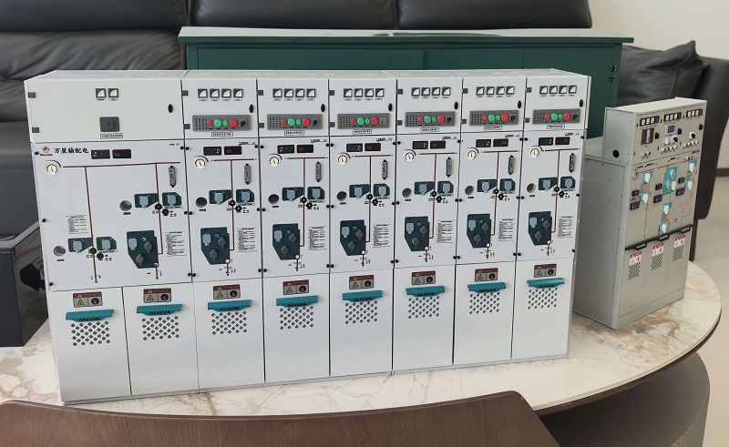 แผงสวิตช์เกียร์ที่เป็นมิตรต่อสิ่งแวดล้อมปลอดสาร 12kV SF6 แผงสวิตช์เกียร์ที่เป็นมิตรต่อสิ่งแวดล้อมปลอดสาร 12kV SF6
